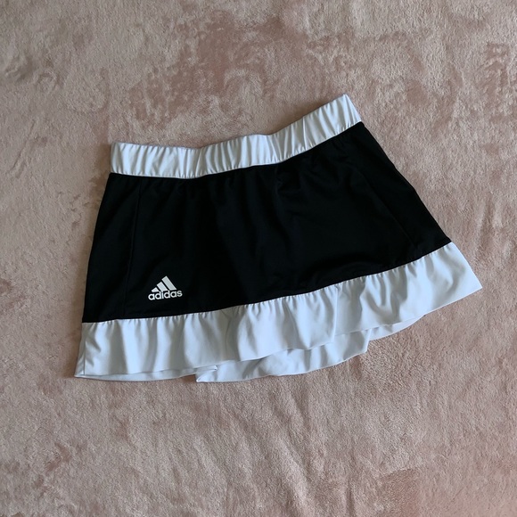 adidas Pants - Adidas black and white climate skort small